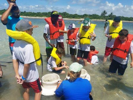 Dipnetting at Biscayne Bay Nature Ctr